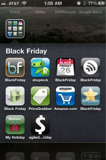 black friday iphone ipad apps