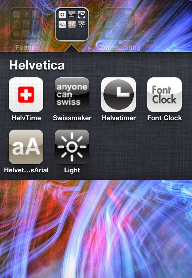 6 iphone apps for helvetica fans