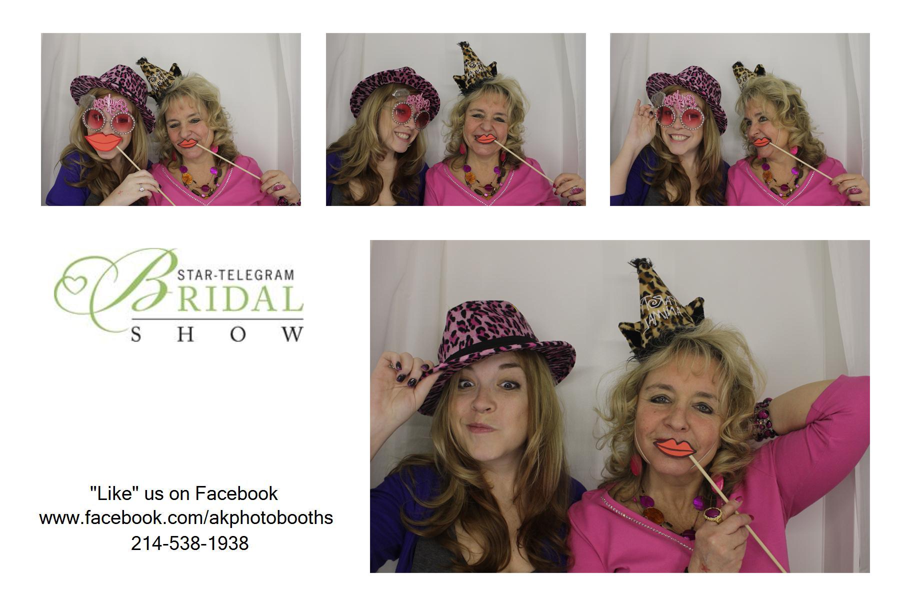 bridal show: silly hat edition
